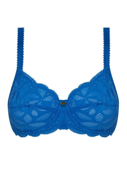 Stricto Sensuelle Seduction wired bra, cobalt ANTIGEL