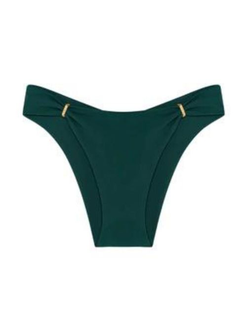 Claudie bikini briefs convertible into thongs, green