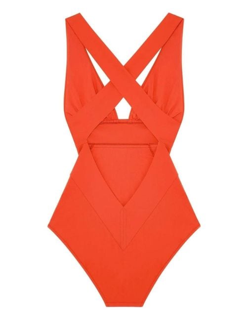 Capri costume intero, arancio