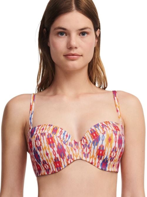 Devotion bikini bandeau bra, pattern CHANTELLE