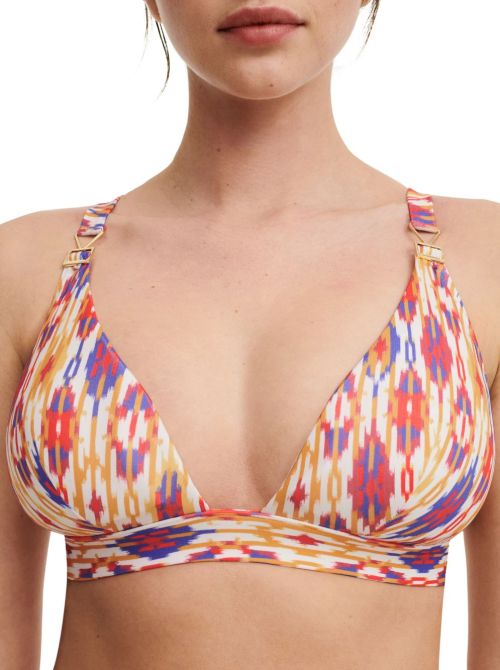 Devotion bikini triangle bra, pattern CHANTELLE