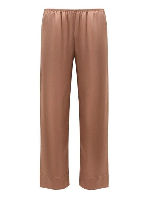 Dream pantalone in seta, caffelatte