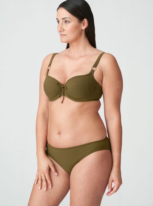 Sahara bikini bra, green