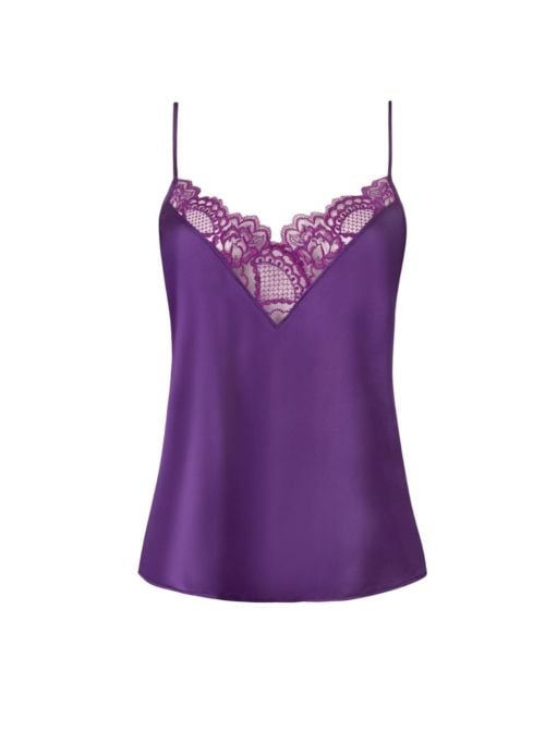 Sublime en Dentelle Top in seta, sublime iris