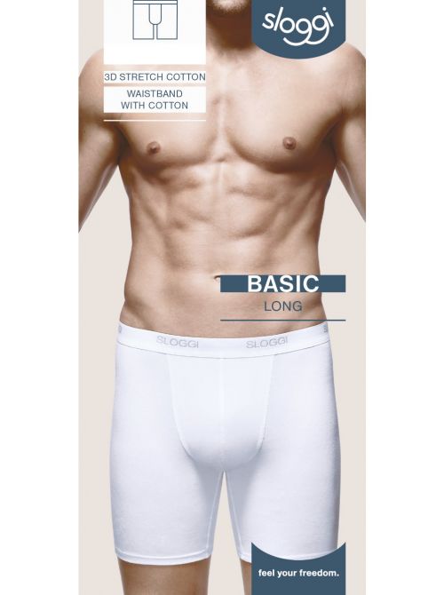 Sloggi Men Basic Long, bianco SLOGGI