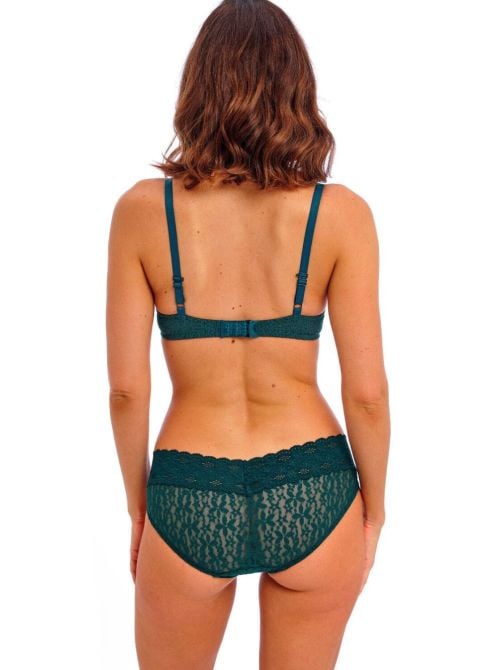 Halo Lace reggiseno con ferretto, verde