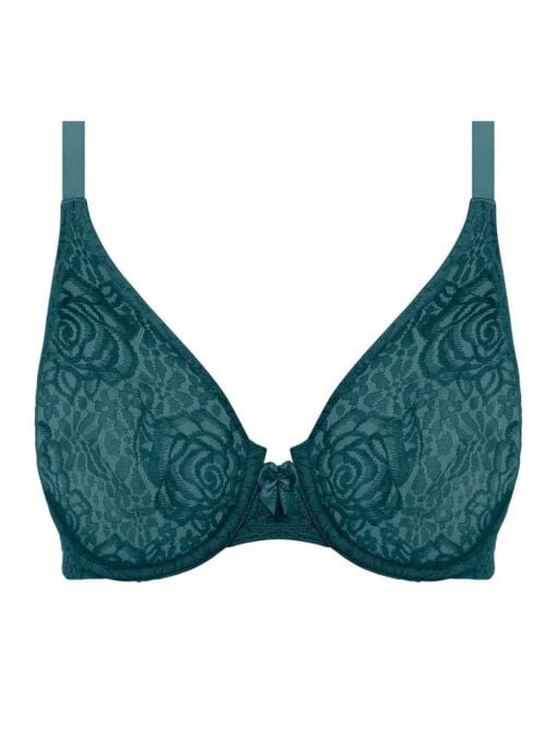Halo Lace reggiseno con ferretto, verde