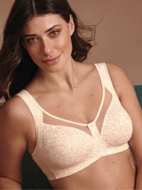 Clara Art Reggiseno senza ferretto coppa liscia, smart rose