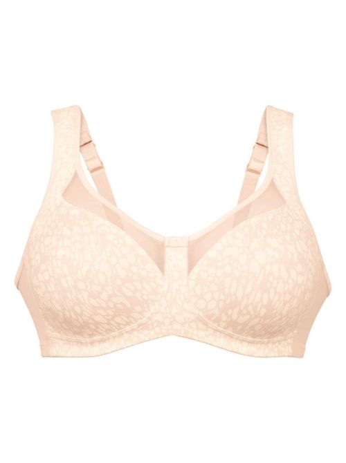 Clara Art Reggiseno senza ferretto coppa liscia, smart rose