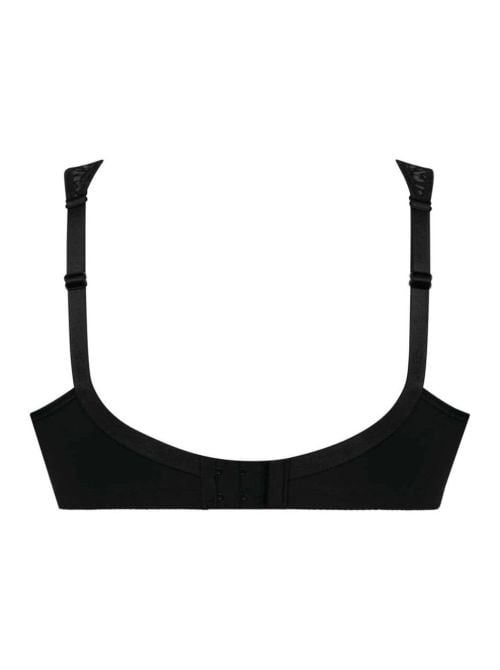 Clara Art Reggiseno senza ferretto coppa liscia, nero