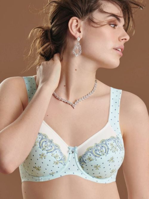 Belvedere reggiseno con ferretto, princess blue