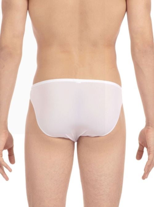 Plumes Micro briefs ultrafine, white