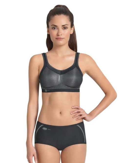 5529 reggiseno sportivo senza ferretto, nero ANITA ACTIVE