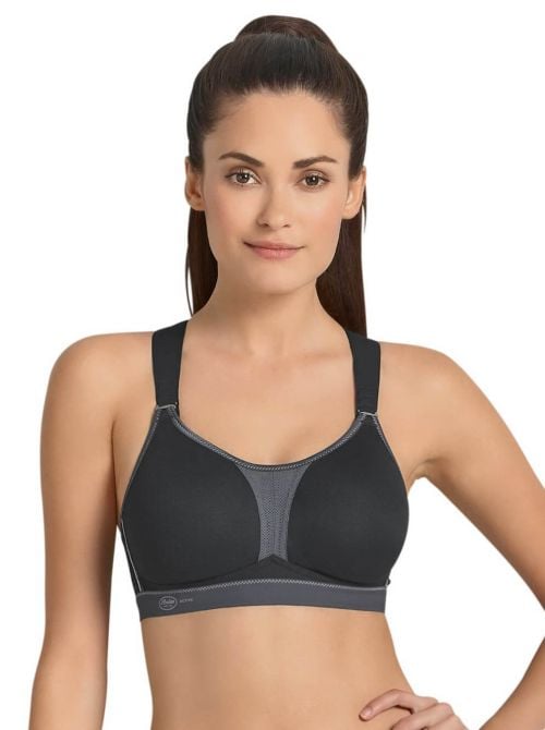 5537 dynamiX star sport bra, black-anthracite ANITA ACTIVE