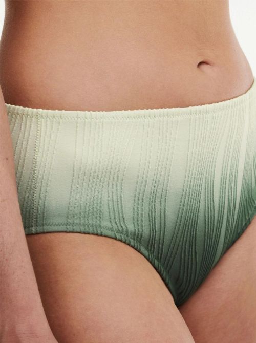 Chantelle Pulp Swim One Size slip per bikini a vita alta, verde CHANTELLE