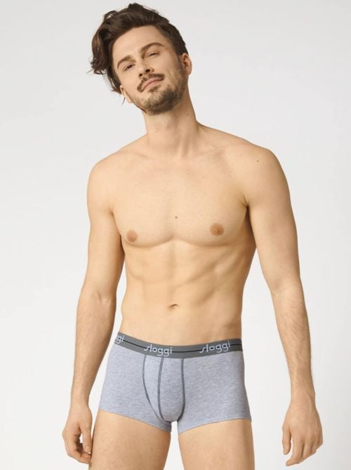 Sloggi Start Hip 2 boxer, grey/black