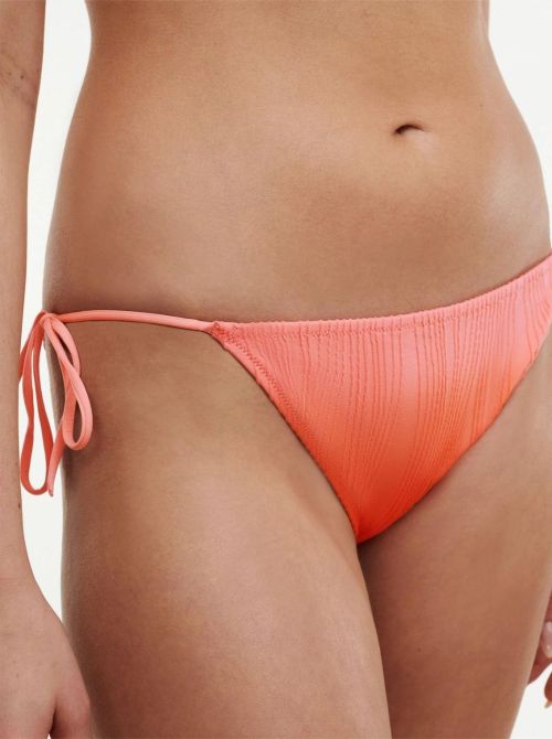 Chantelle Pulp Swim One Size slip per bikini con laccetti, arancio CHANTELLE