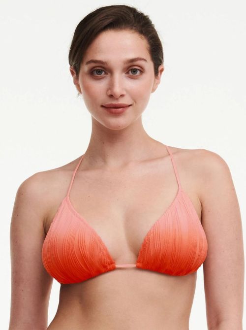 Chantelle Pulp Swim One Sizebkini triangle bra, orange CHANTELLE