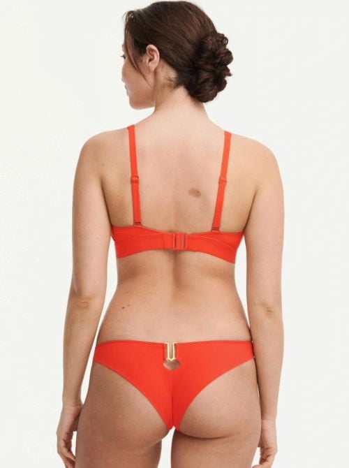 Glow bikini top, orange