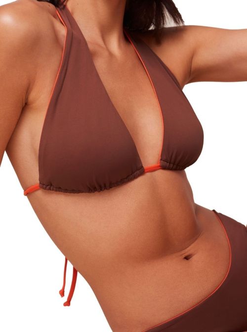 Free Smart triangolo per bikini, reversibile mandarin red TRIUMPH BEACHWEAR