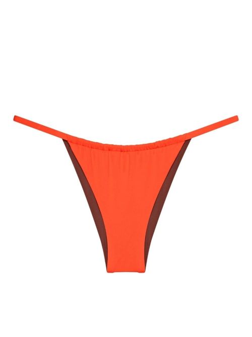 Free Smart brasiliana per bikini, reversibile mandarin red