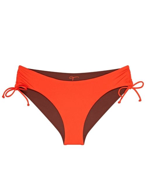 Free Smart bikini midi briefs,  mandarin red