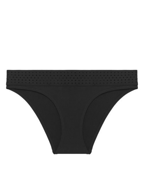 Hoya slip per bikini, nero