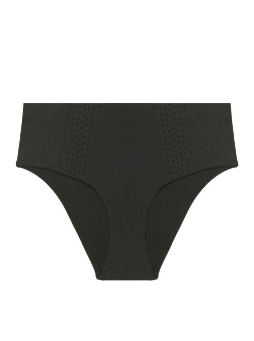 Hoya highwaisted  bikini briefs, black