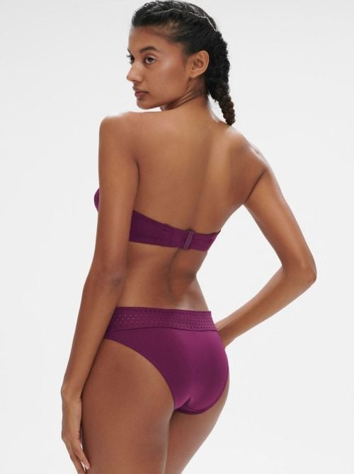 Hoya fascia per bikini con ferretto, mora
