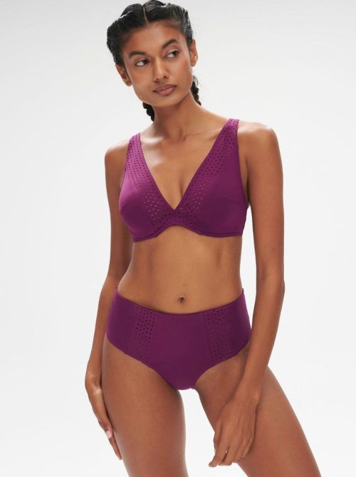 Hoya highwaisted  bikini briefs, violet