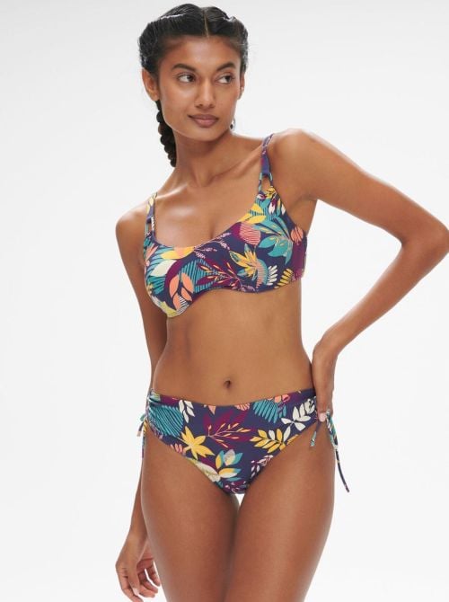 Melia slip per bikini a vita alta