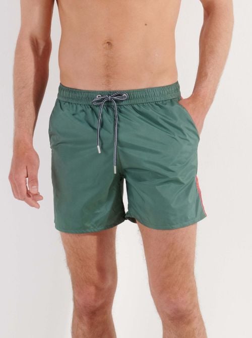 Nautical Cup beach boxer, green HOM