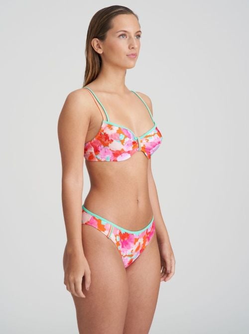 Apollonis Slip mare shorts, neon sunset