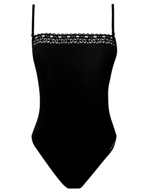 Ajourage Couture bandeau swimsuit