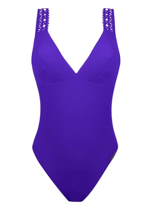 Ajourage Couture swimsuit, iris couture