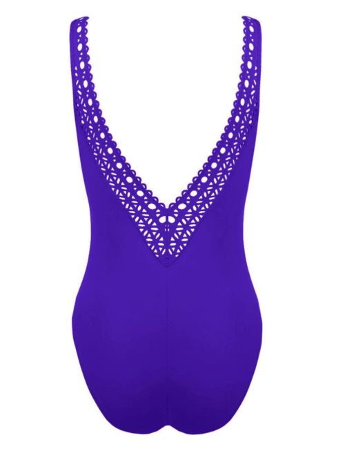 Ajourage Couture swimsuit, iris couture