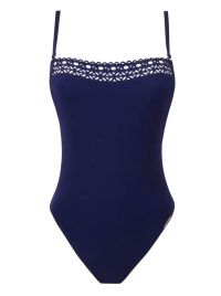 Ajourage Couture bandeau swimsuit, marina couture