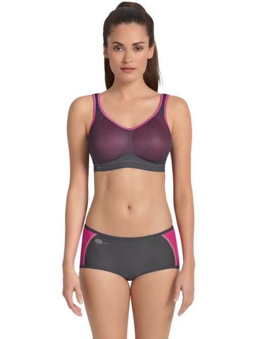 1627 slip sport,  Pink/antracite ANITA ACTIVE