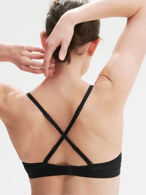 Essentiel Reggiseno senza ferretto, nero