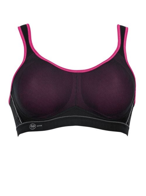 5533 Air Control reggiseno sportivo senza ferretto, pink-antracite