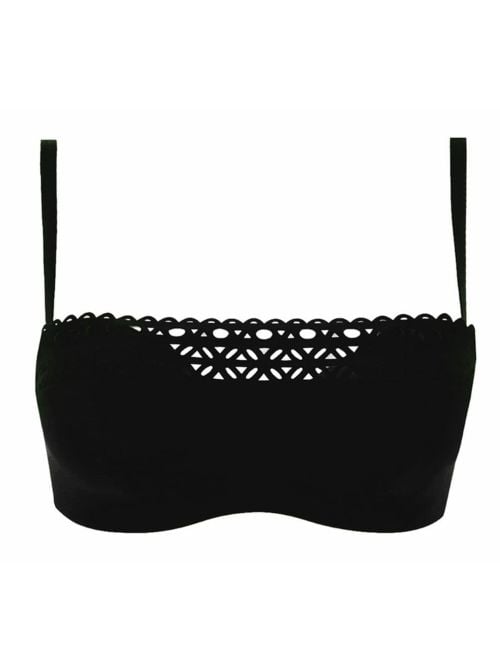 Ajourage Couture fascia imbottita, nero