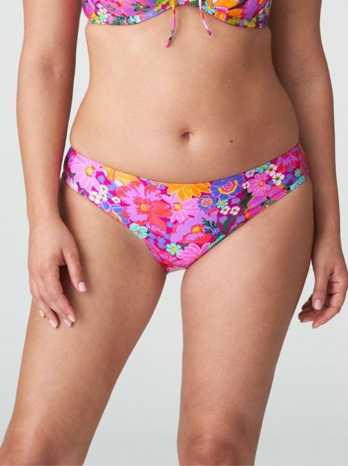 Najac slip classico per bikini, floral explosion PRIMADONNA SWIM