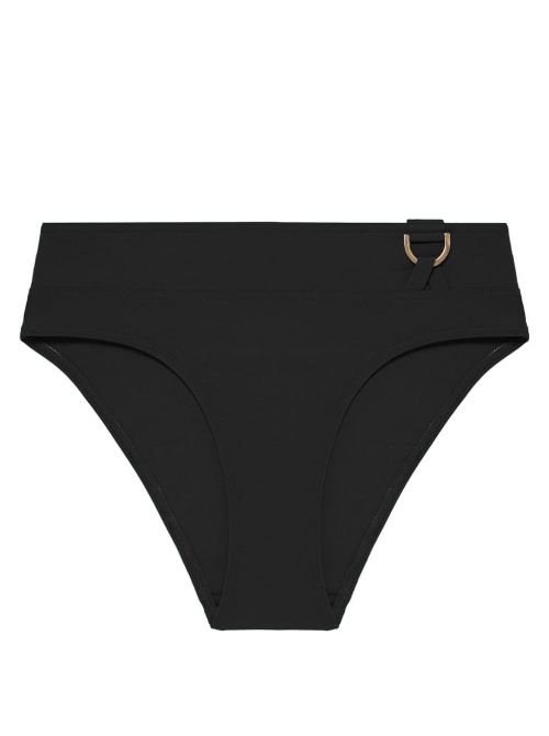 Palmeraie highwaisted bikini briefs, black