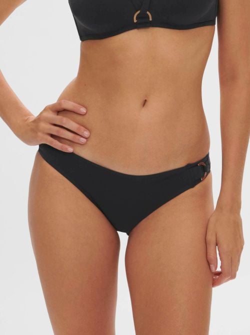 Palmeraie slip per bikini, nero