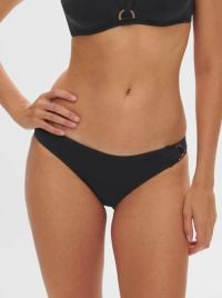 Palmeraie slip per bikini, nero
