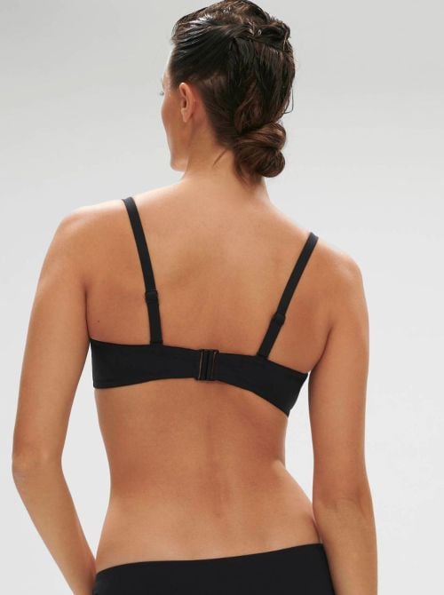 Palmeraie fascia per bikini, nero