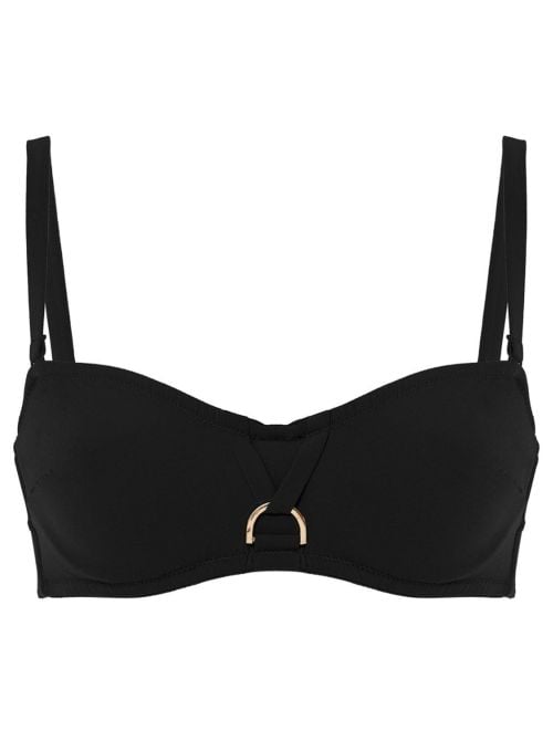 Palmeraie fascia per bikini, nero