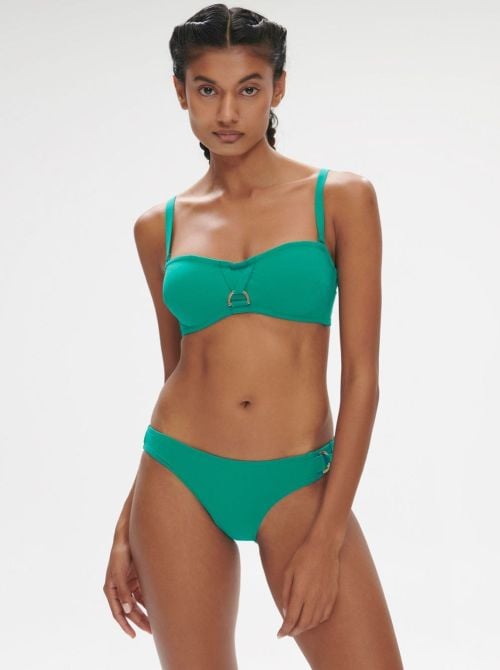 Palmeraie slip per bikini, verde