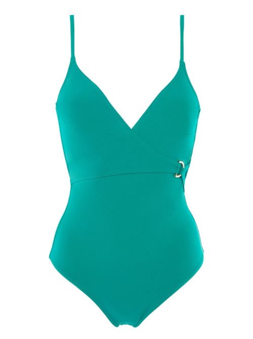 Palmeraie swimsuit, green