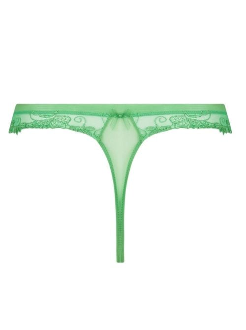 Dressing Floral tanga, verde